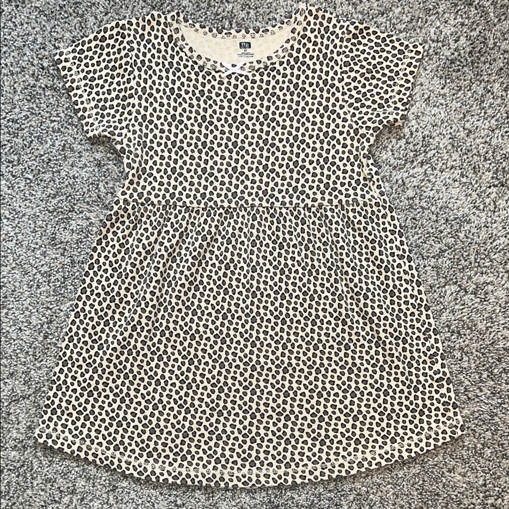 HBCali Black and White Crew Neck Sundress